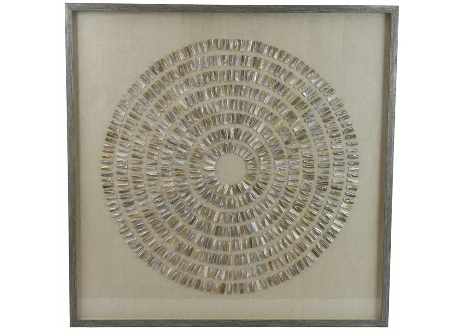 Shell Design Wall Décor 35.5"W x 35.5"H