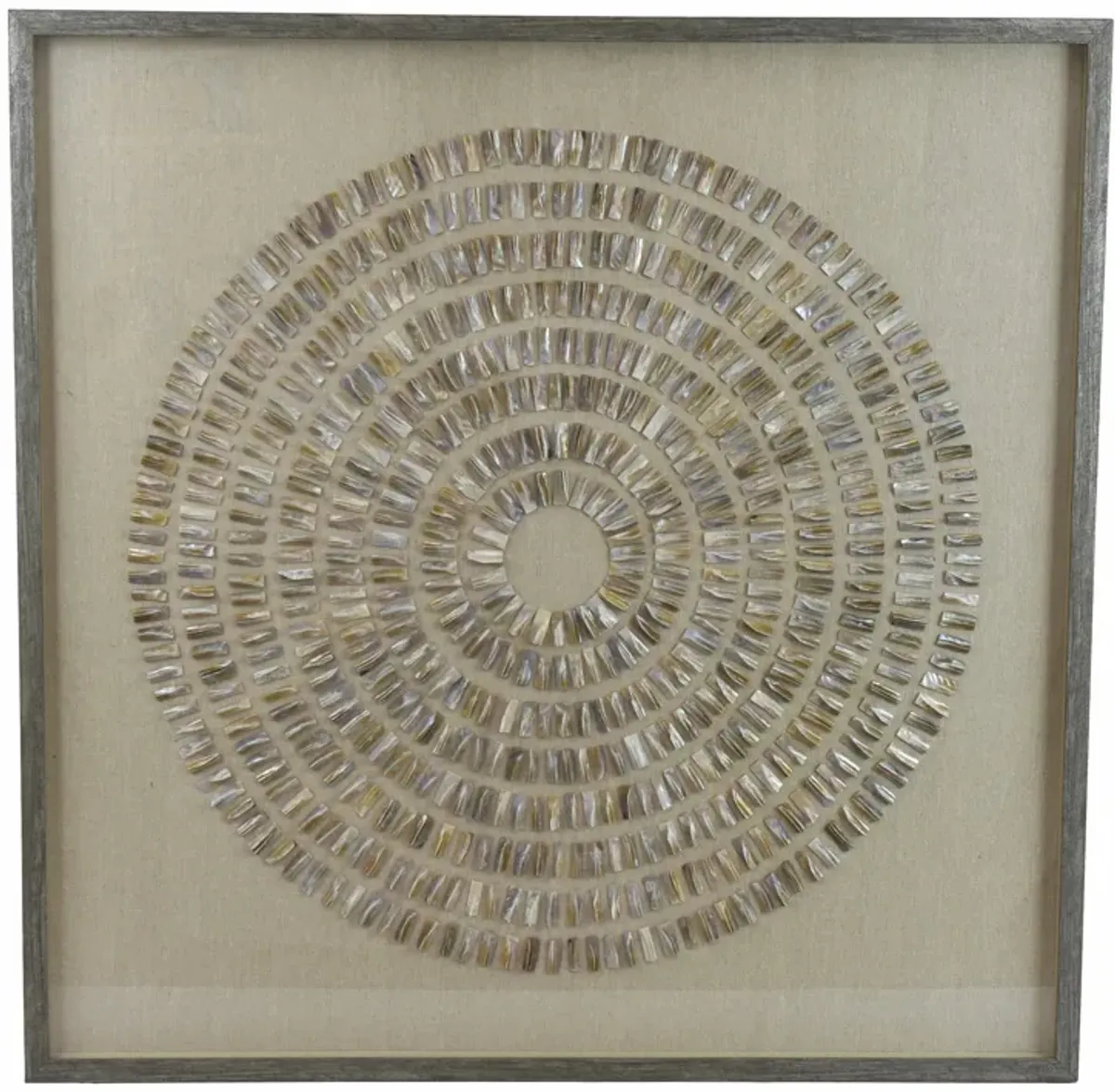 Shell Design Wall Décor 35.5"W x 35.5"H