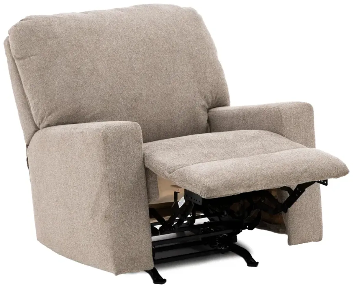 Carly Recliner in Parchment