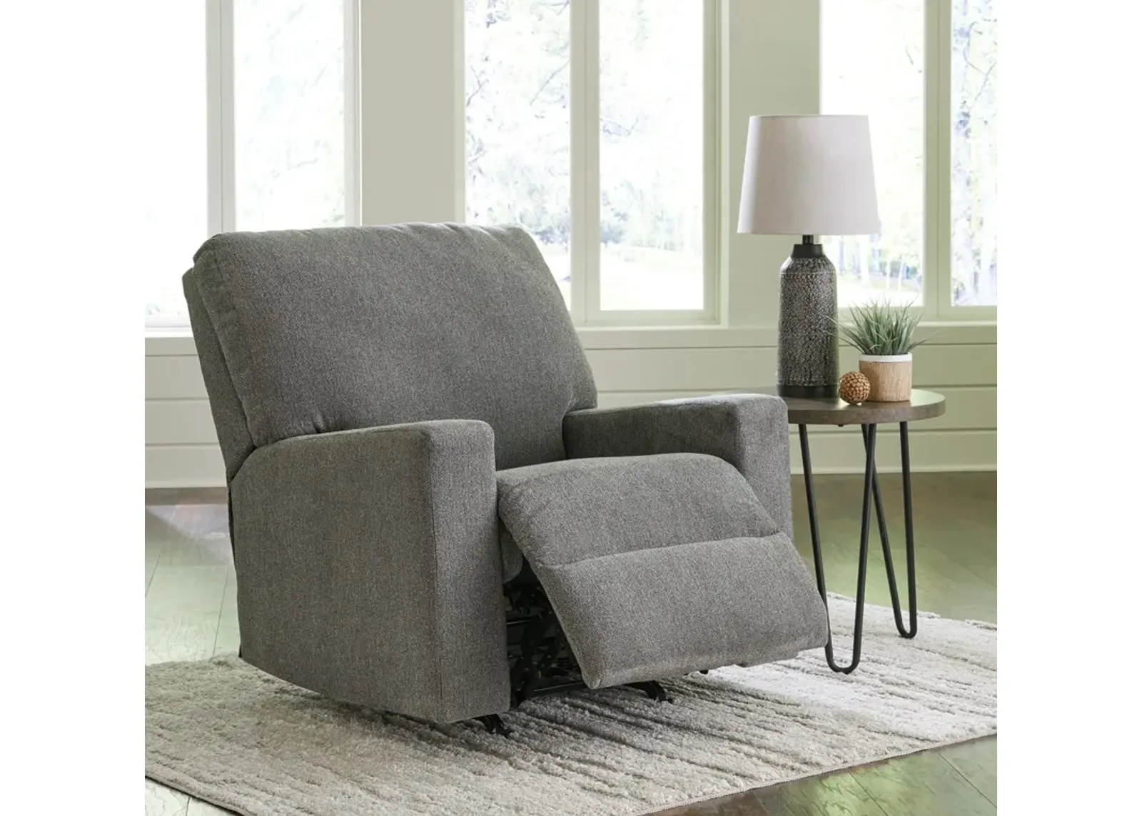 Carly Recliner in Graphite