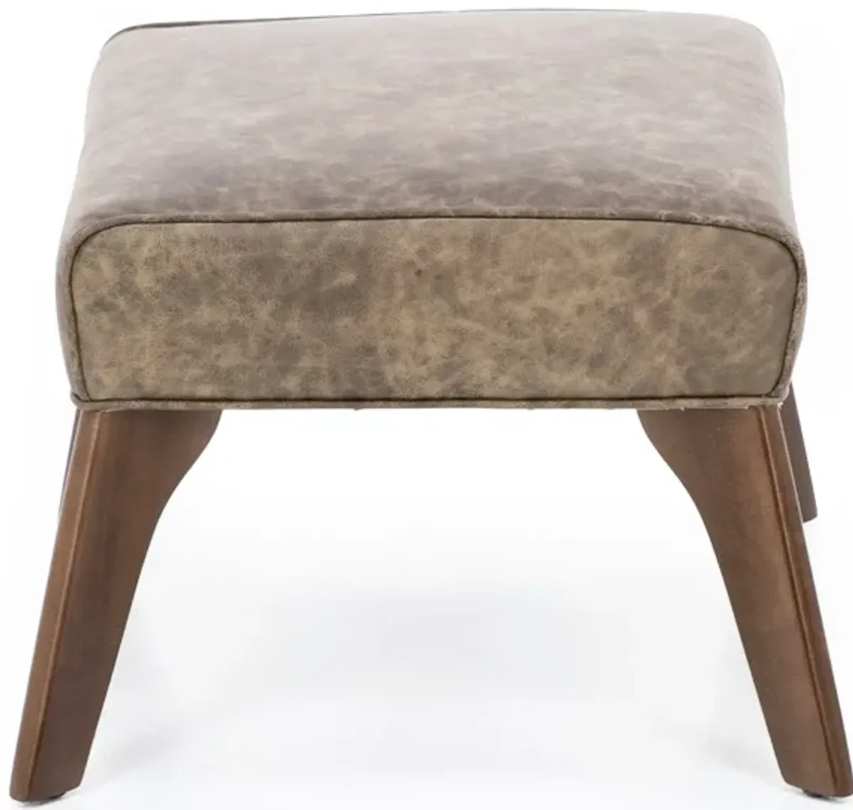 Liv Leather Accent Ottoman