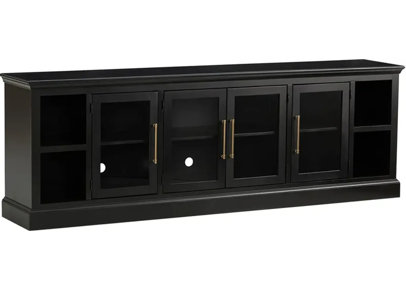 Byron 98" Black Console