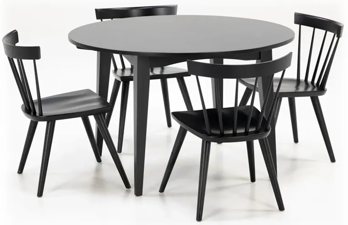 Studio Twenty Three 54" Round Table In Onyx M38