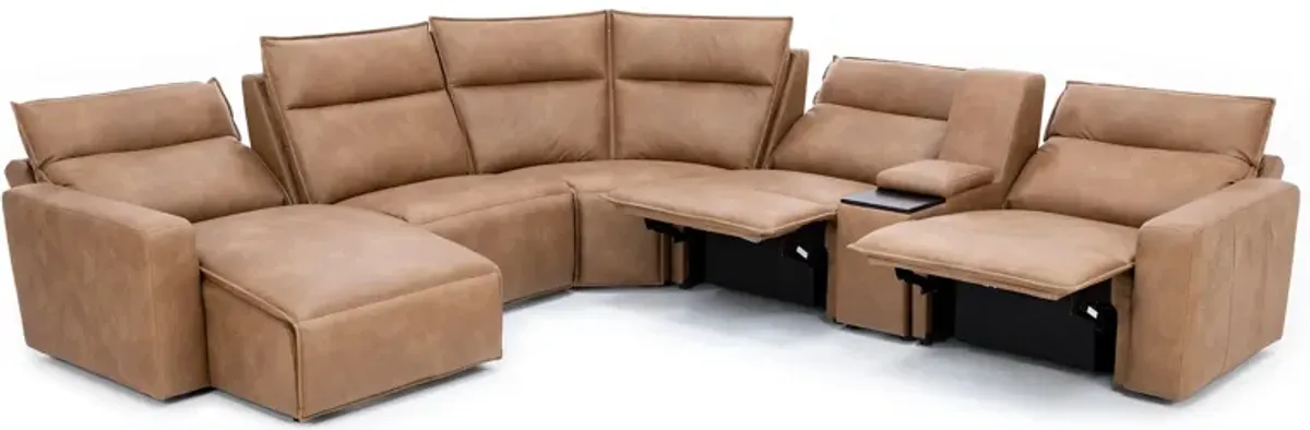 Direct Design Reinvent Your Space 6-Pc. Power Headrest Reclining Modular