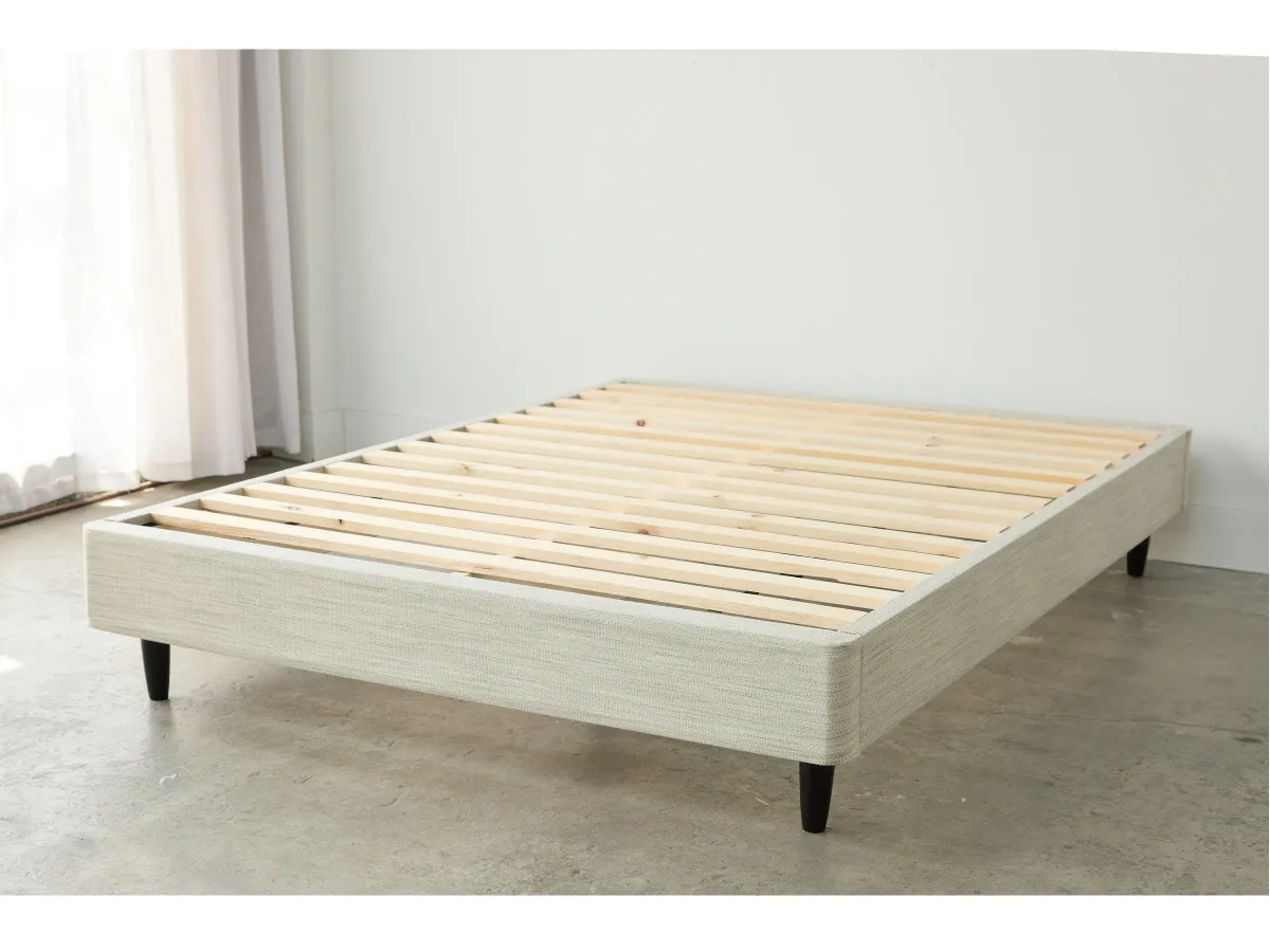 Avocado Green Queen Mattress Foundation With Legs