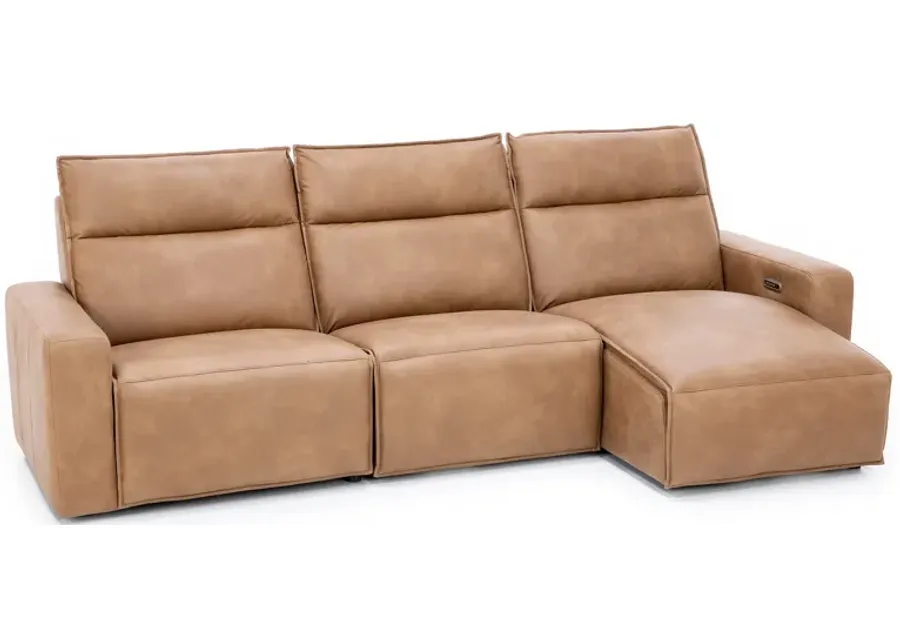 Direct Design Reinvent Your Space 3-Pc. Power Headrest Reclining Chaise Sofa