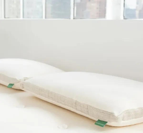 Avocado Molded Latex Queen Pillow