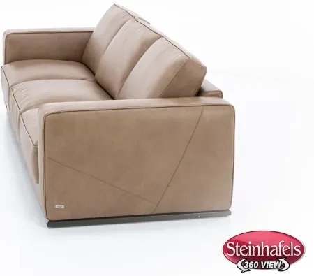 Bianca Leather Sofa in Brown