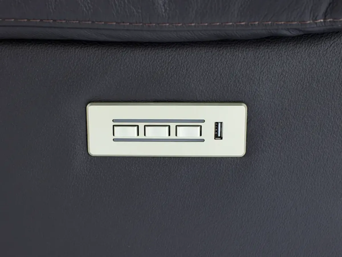 Lorenzo 2-Pc. Leather Fully Loaded Wall Saver Reclining Loveseat