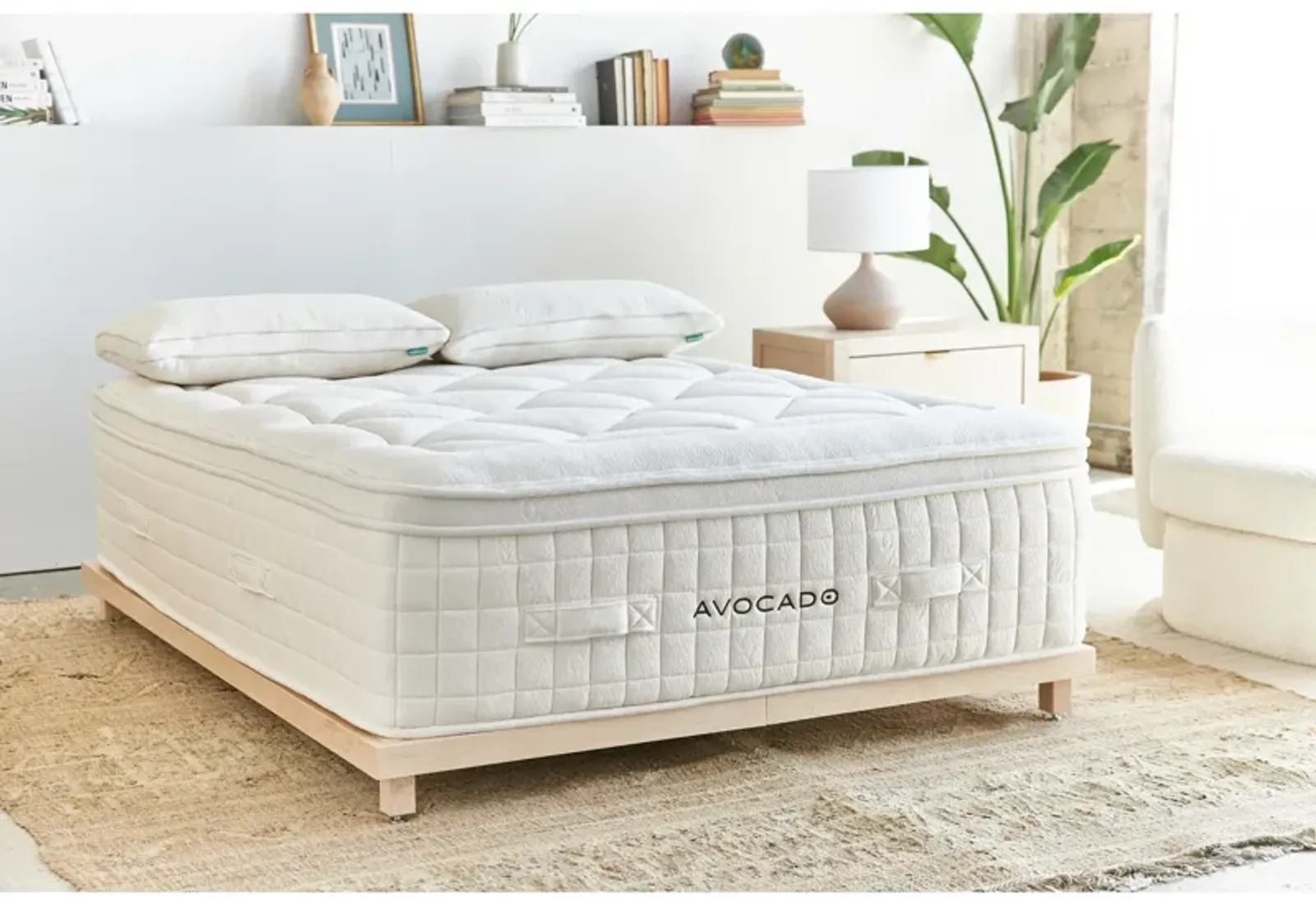 Luxury Organic Pillowtop Plush King Mattress