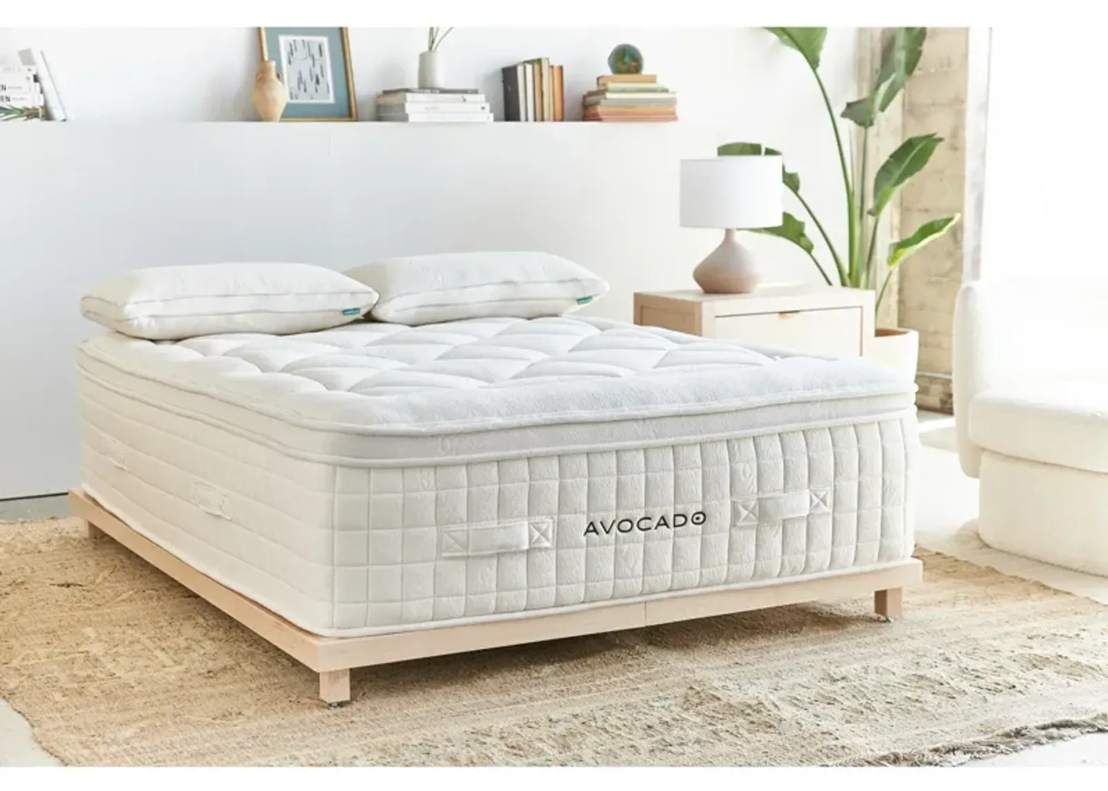 Luxury Organic Pillowtop Plush California King Mattress