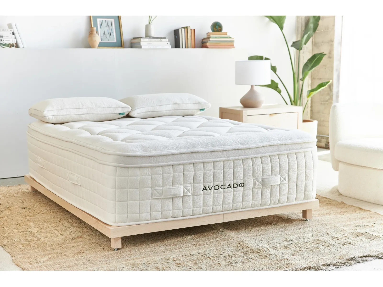 Luxury Organic Pillowtop Plush Full Mattress