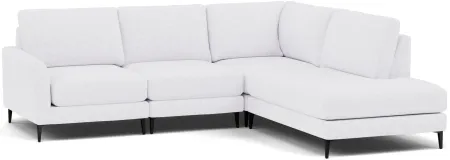 Nova 4-Pc. Sectional Right-Facing in Tech Arctic