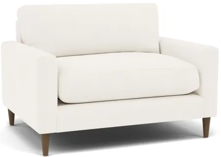 Kelvin Track Arm Cuddle Chair in Heavenly Oyster