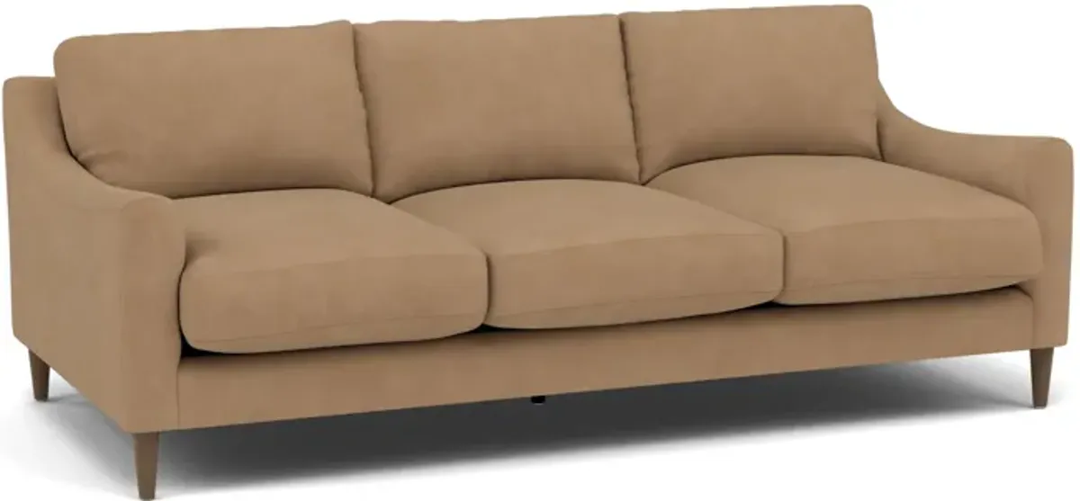 Mostny Sloped Track Arm Sofa Plus in Heavenly Cafe