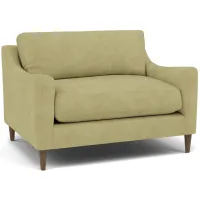 Mostny Sloped Track Arm Cuddle Chair in Heavenly Apple