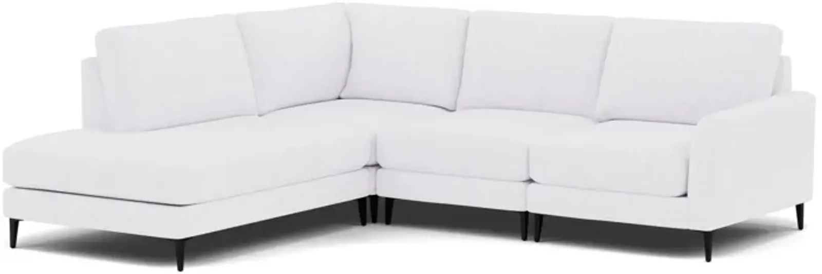 Nova 4-Pc. Sectional Left-Facing in Tech Artic