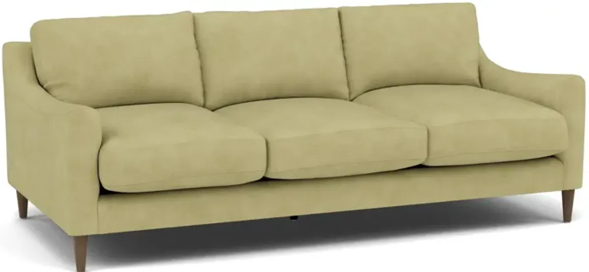 Mostny Sloped Track Arm Sofa Plus in Heavenly Apple