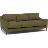 Mostny Sloped Track Arm Sofa Plus in Olive
