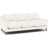 Mostny Sloped Track Arm Sofa Plus in Heavenly Oyster