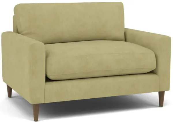 Kelvin Track Arm Cuddle Chair in Heavenly Apple