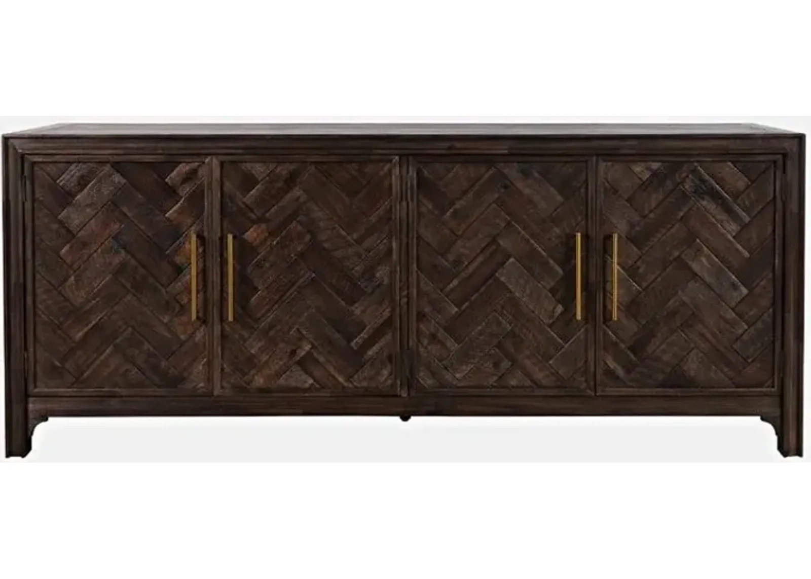 Gramercy Dark Chevron 79" Console