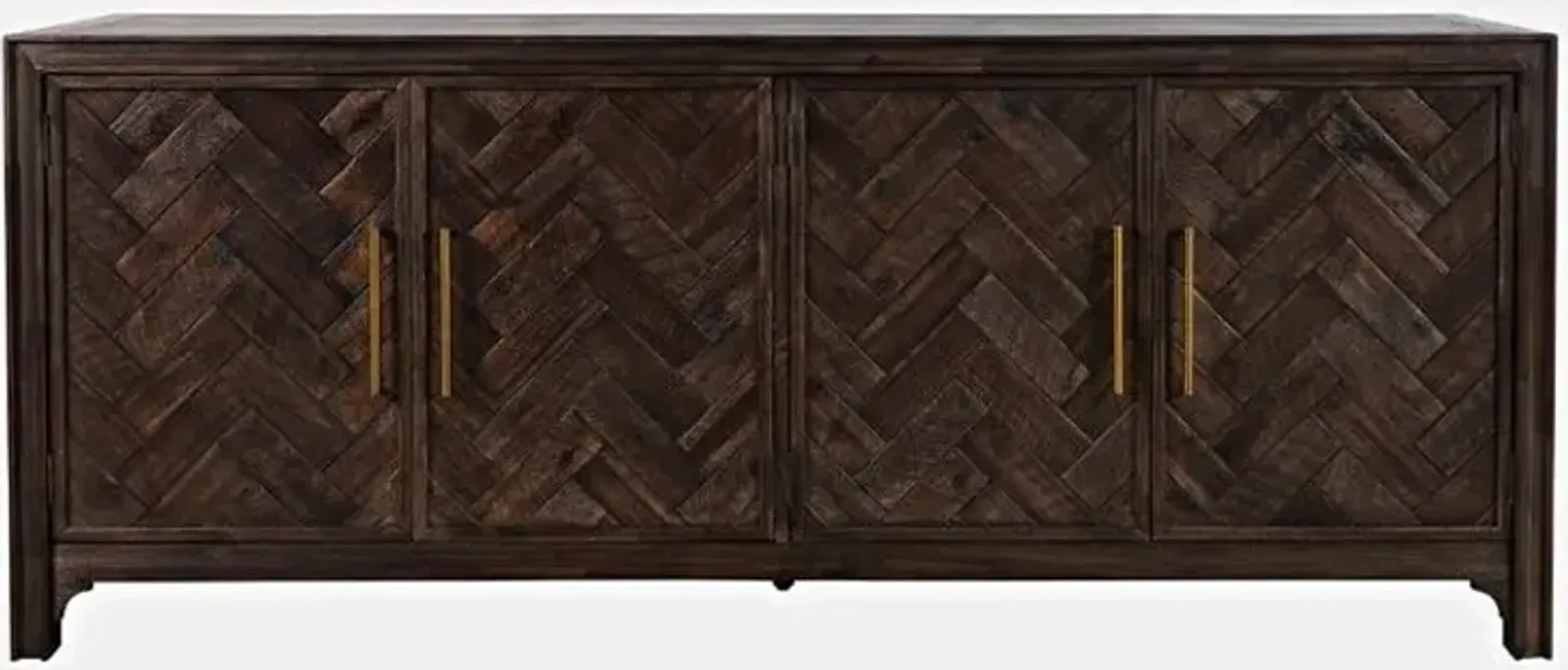 Gramercy Dark Chevron 79" Console