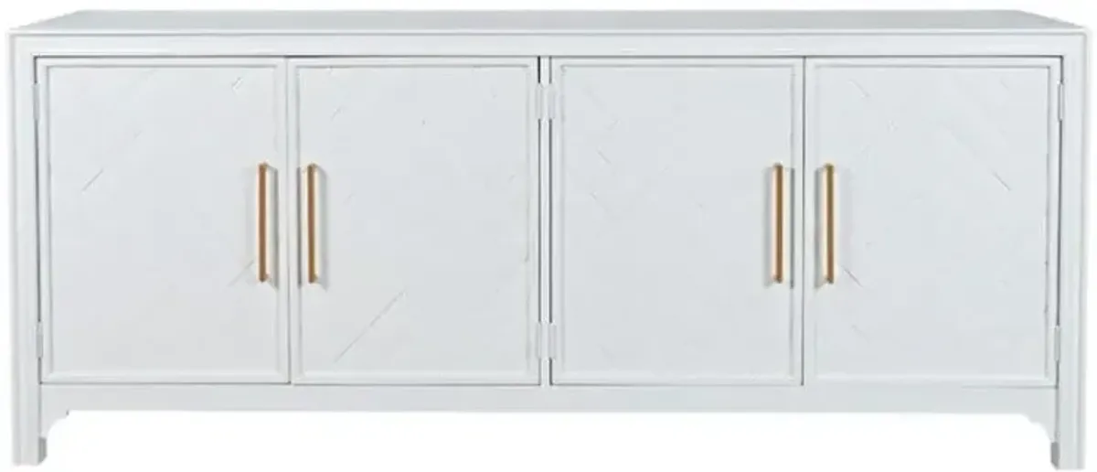 Gramercy Blanc 79" Console