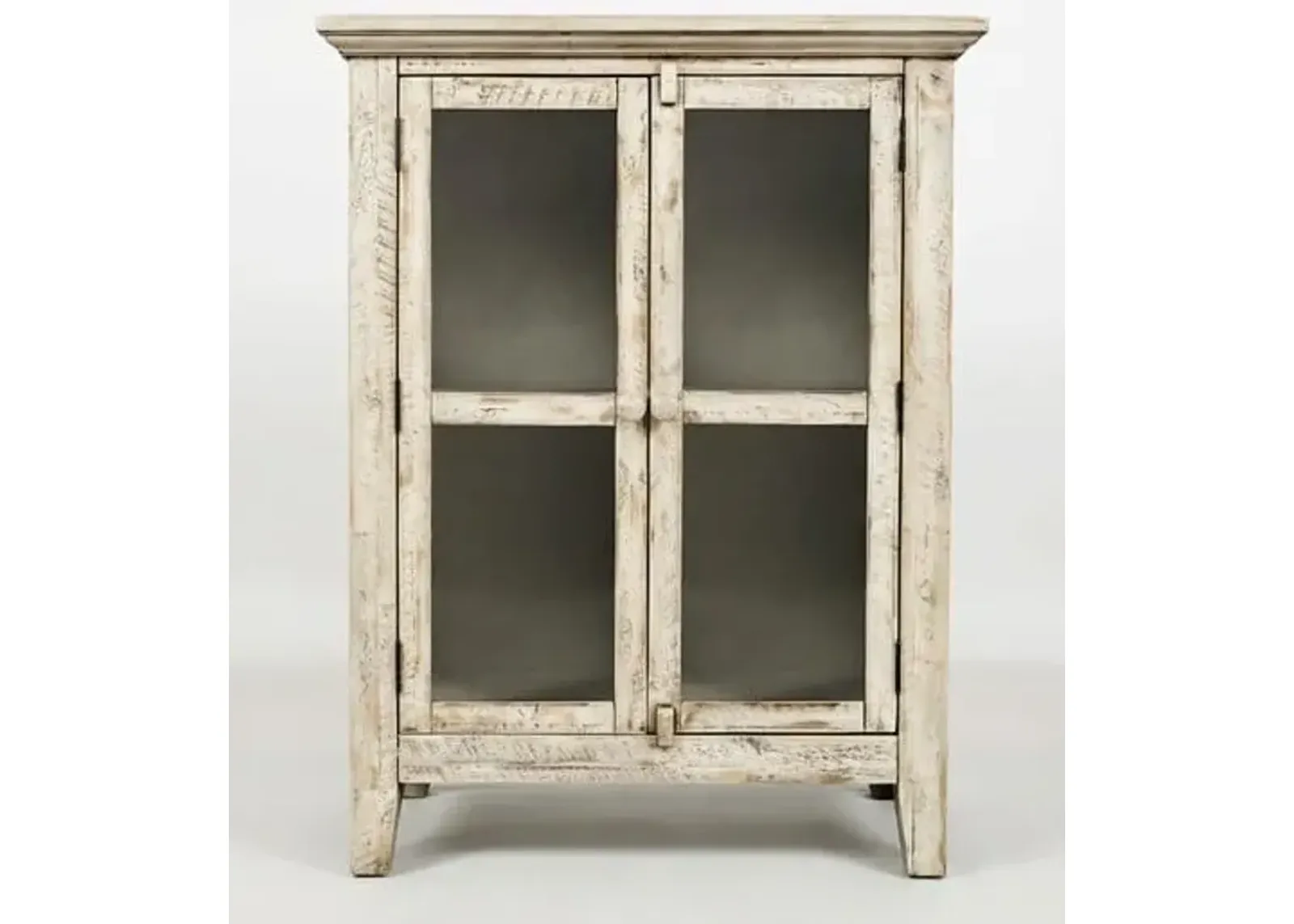 Rustic Shores Scrimshaw 2 Door High Cabinet