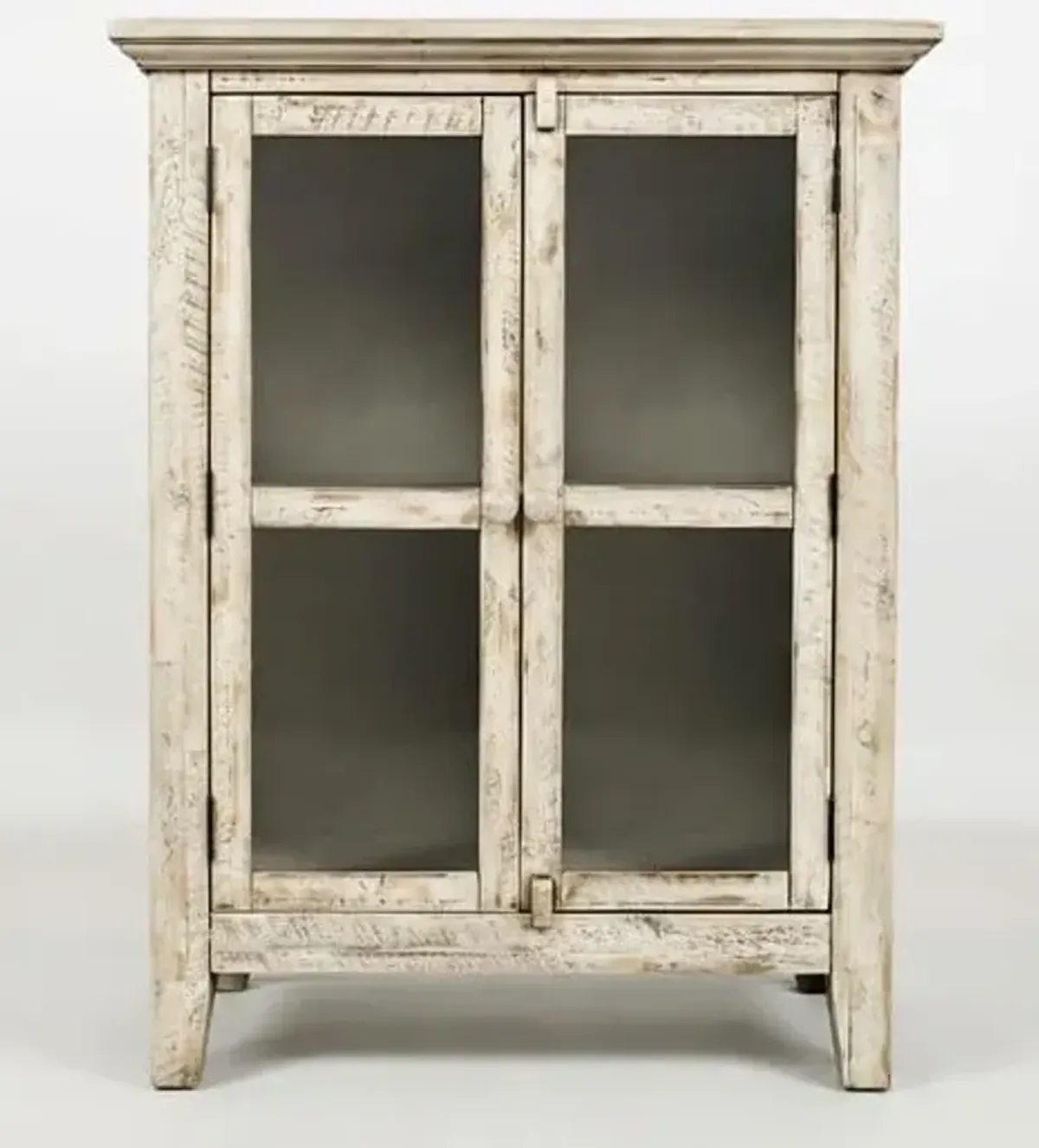 Rustic Shores Scrimshaw 2 Door High Cabinet