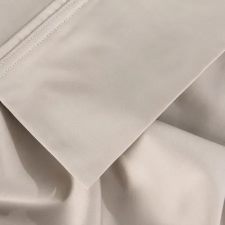 Hyper-Cotton Medium Beige California King Sheet Set