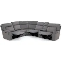 Royal 6-Pc. Fully Loaded Zero Gravity Reclining Modular with Wireless Remote