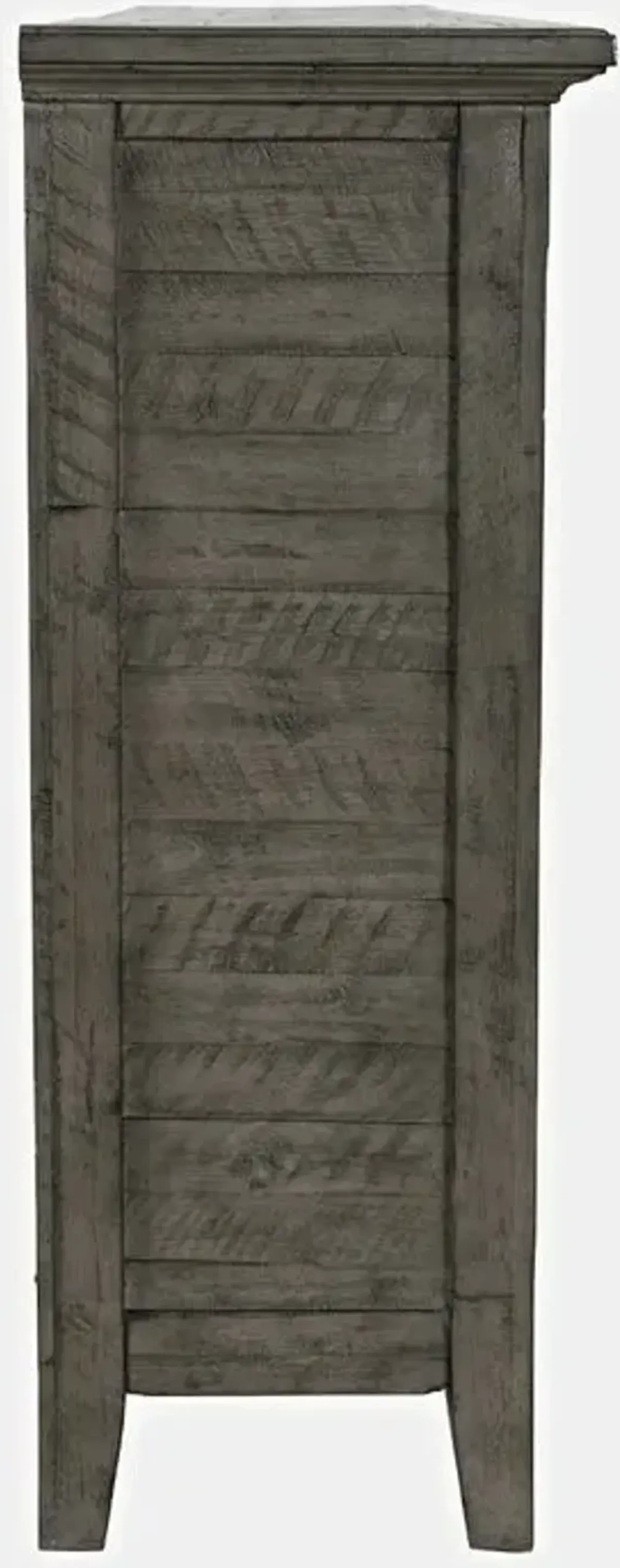 Rustic Shores Stone 6 Door High Cabinet