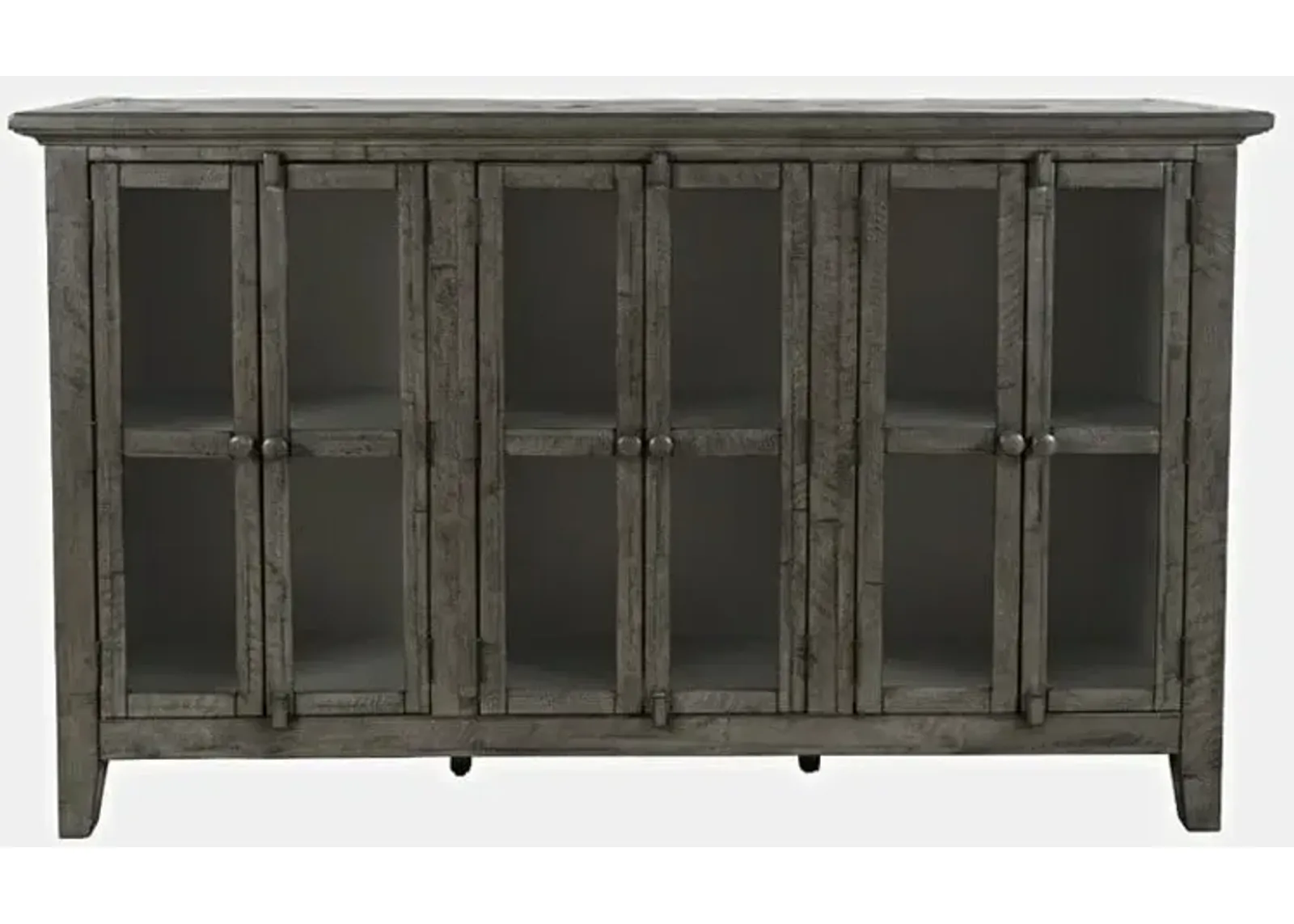 Rustic Shores Stone 6 Door High Cabinet