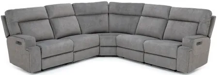 Royal 5-Pc. Fully Loaded Zero Gravity Reclining Modular with Wireless Remote