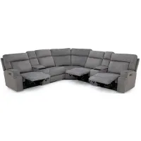 Royal 7-Pc. Fully Loaded Zero Gravity Reclining Modular with Wireless Remote