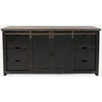 Madison County Vintage Black 70" Console
