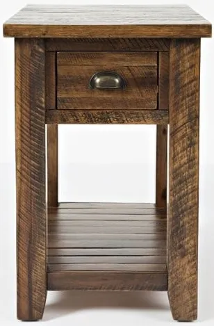 Artisan Craft Dakota Oak Chairside Table