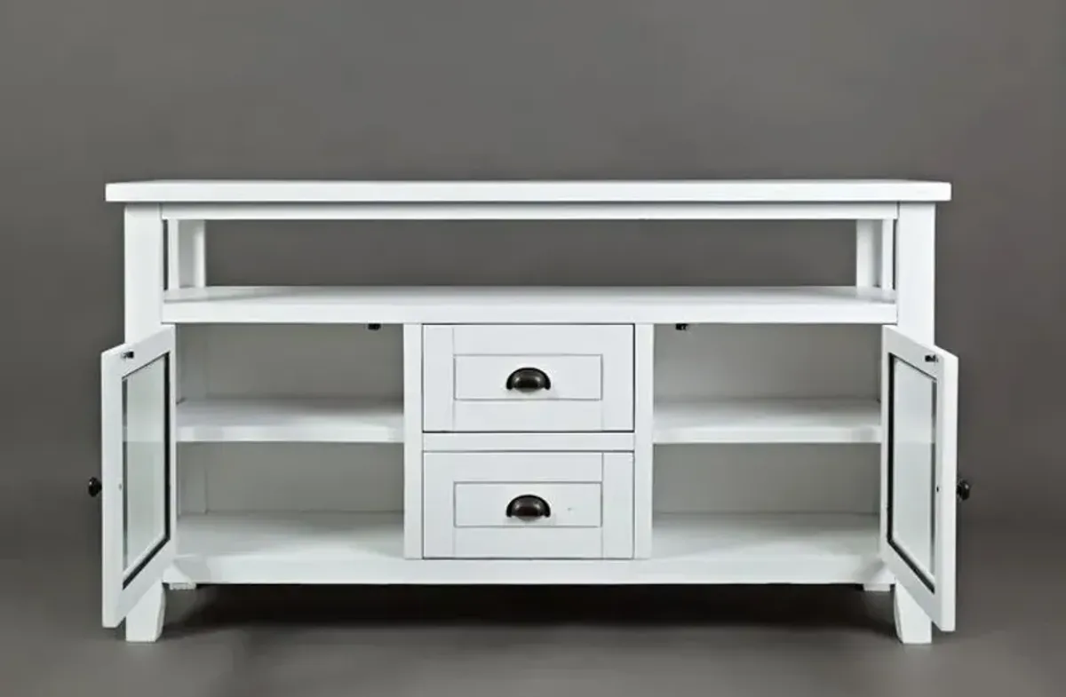 Artisan Craft Weathered White Storage Console