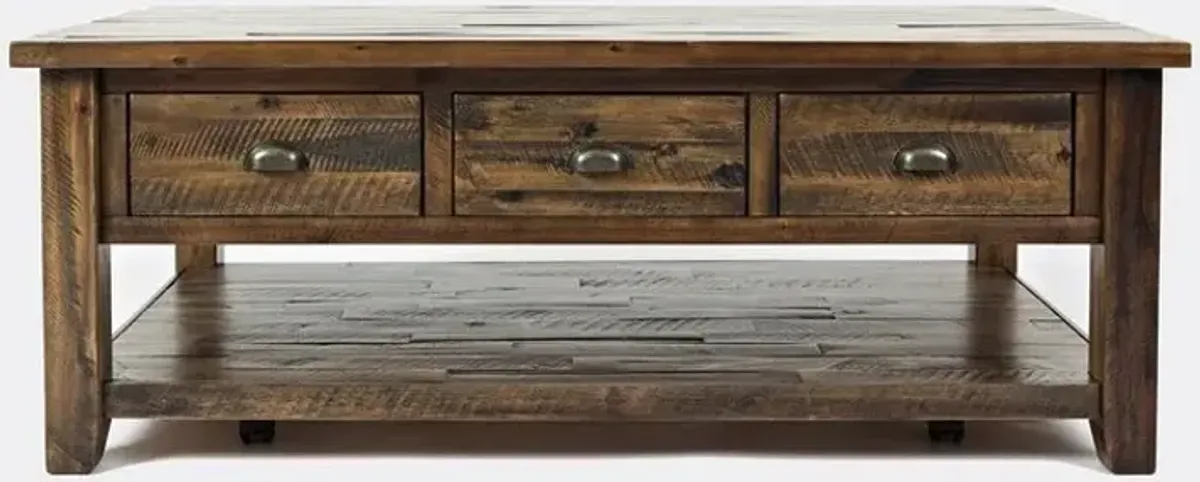 Artisan Craft Dakota Oak Cocktail Table