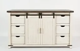 Distressed/White color