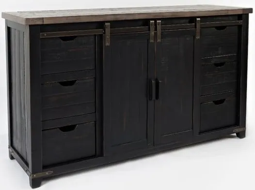 Madison County Vintage Black 60" Console