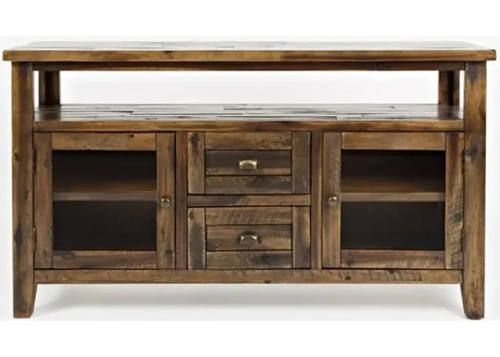 Artisan Craft Dakota Oak Storage Console