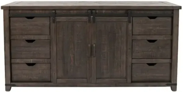 Madison County Barnwood 70" Console