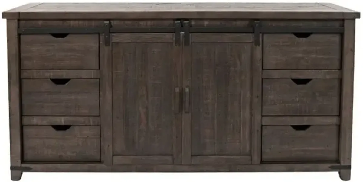 Madison County Barnwood 70" Console