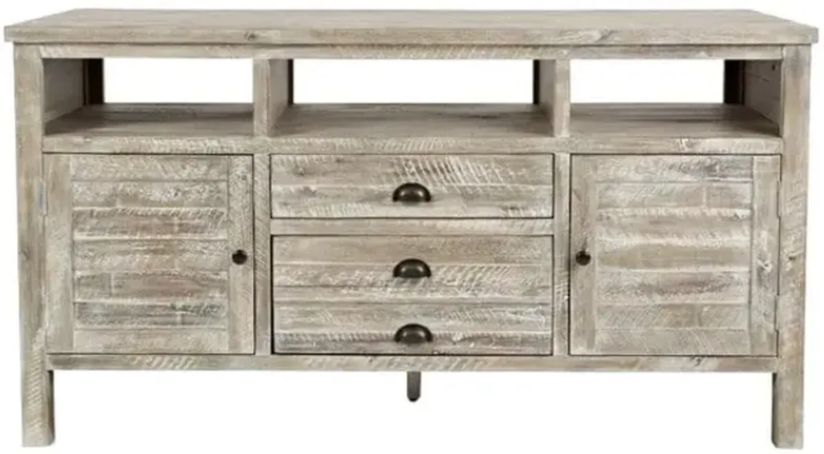 Artisan Craft Washed Grey 60" Console