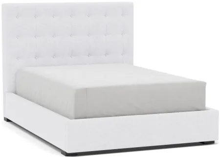 Abby Full Upholstered Bed in Tech Arctic