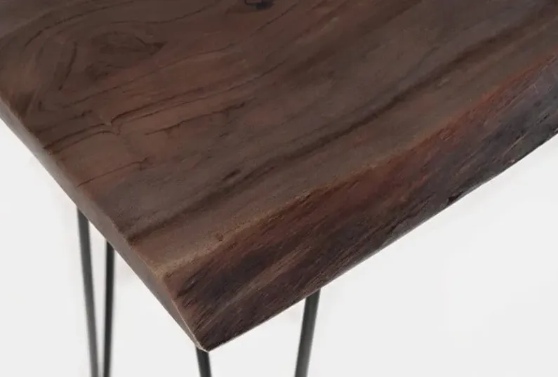 Live Edge Slate Sofa Table Table