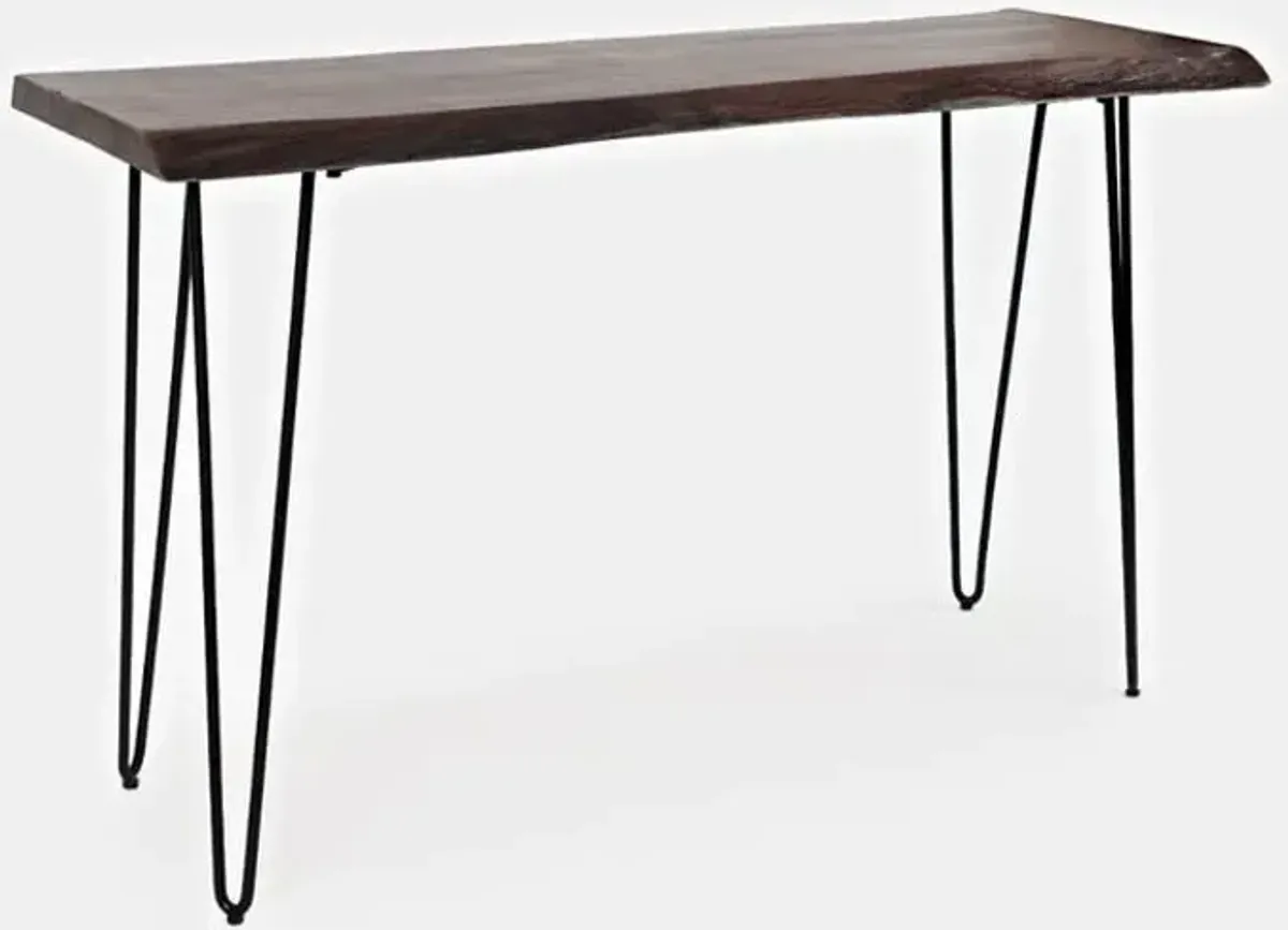 Live Edge Slate Sofa Table Table