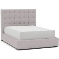 Abby Full Upholstered Bed in Tech Stone